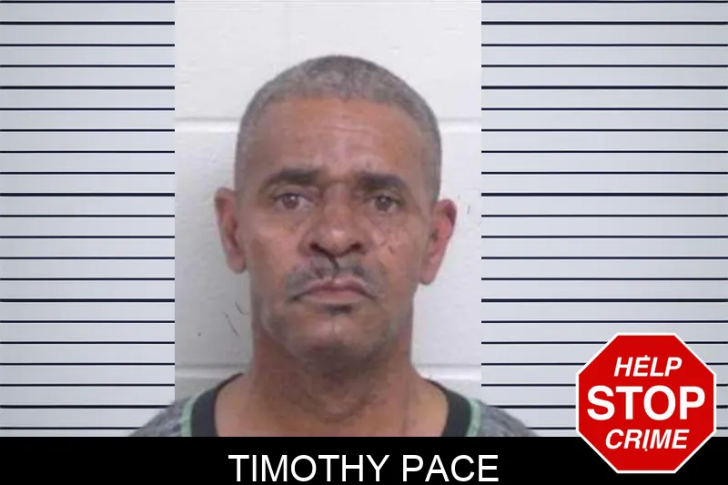 Timothy Pace mugshot