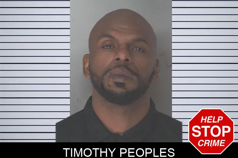 Timothy Peoples mugshot