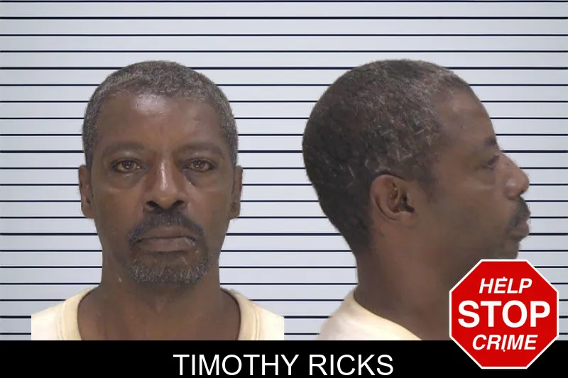 Timothy Ricks mugshot