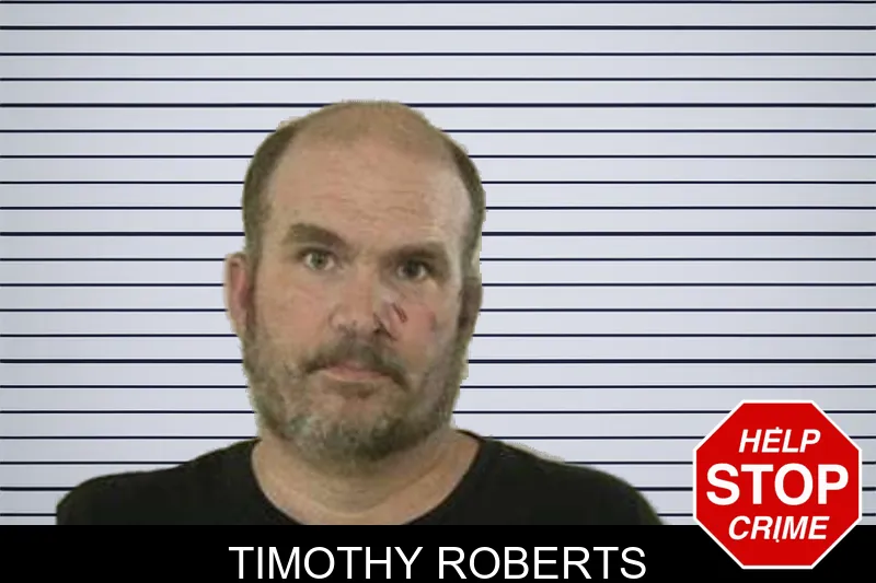 Timothy Roberts mugshot