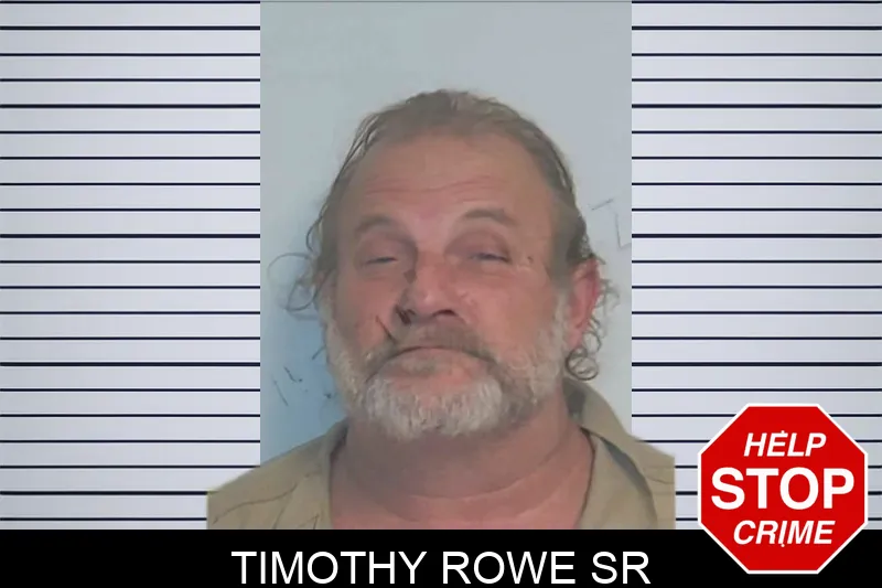 Timothy Rowe Sr mugshot