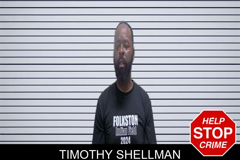Timothy Shellman mugshot