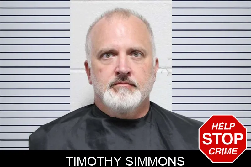 Timothy Simmons mugshot