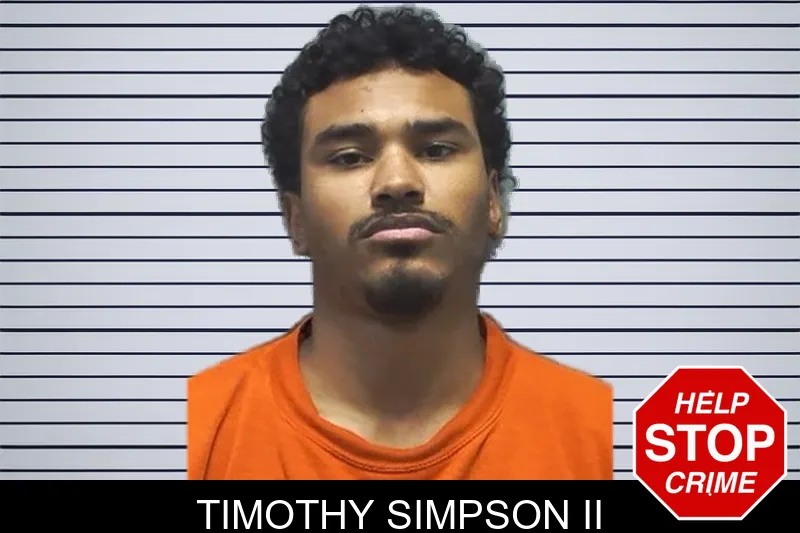 Timothy Simpson II mugshot
