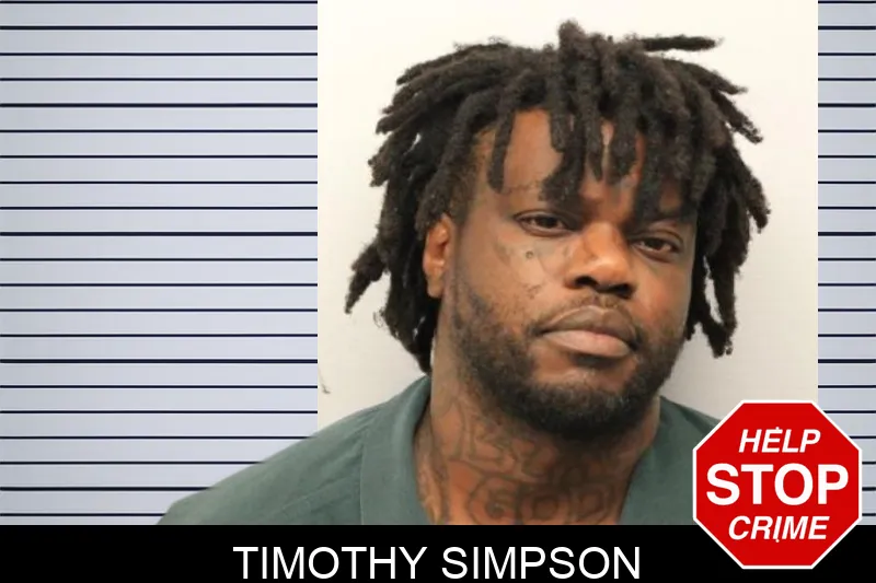 Timothy Simpson mugshot