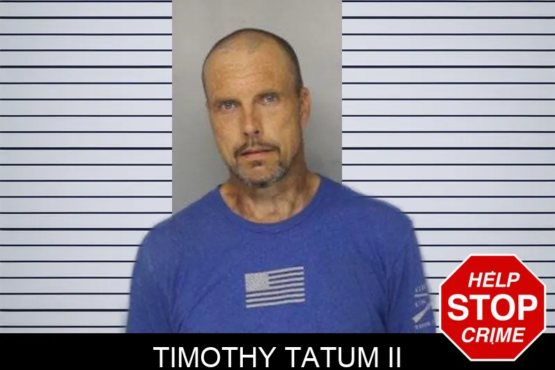 Timothy Tatum II mugshot