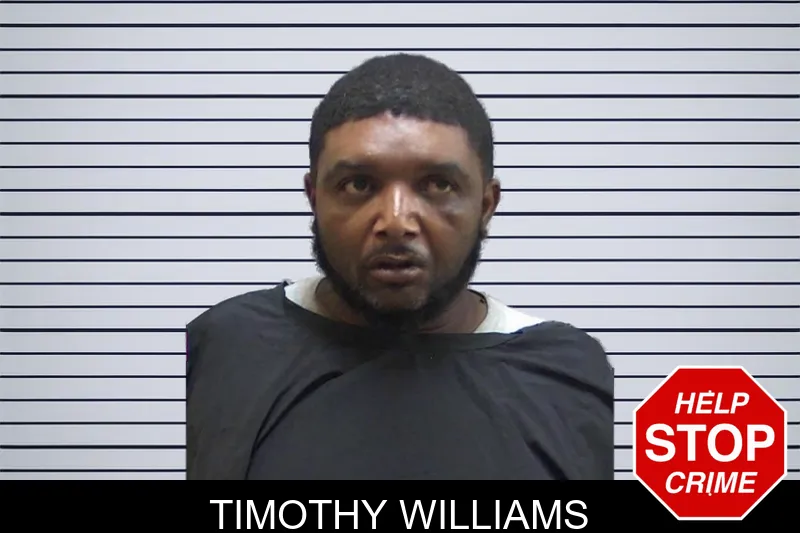 Timothy Williams mugshot