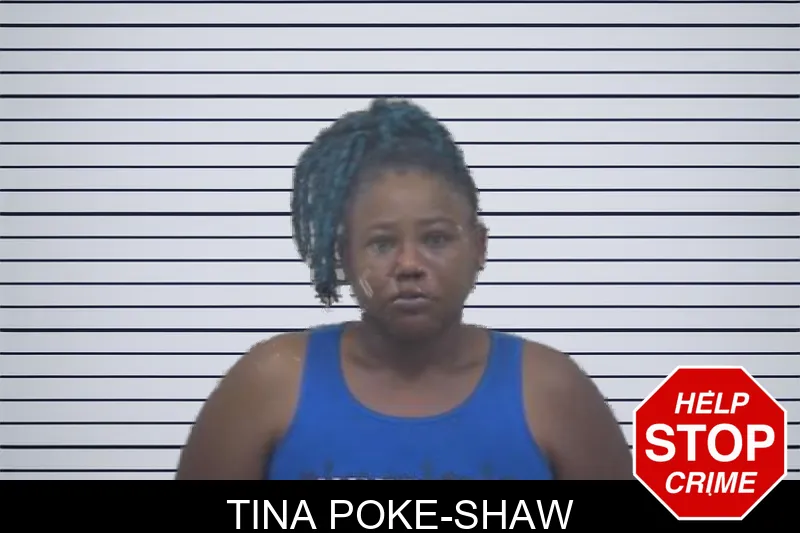 Tina Poke-Shaw mugshot