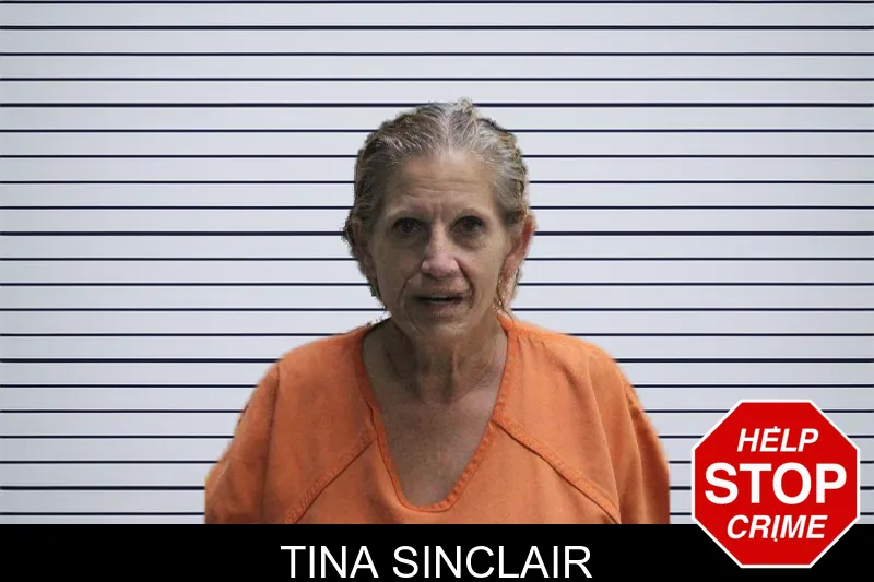 Tina Sinclair mugshot