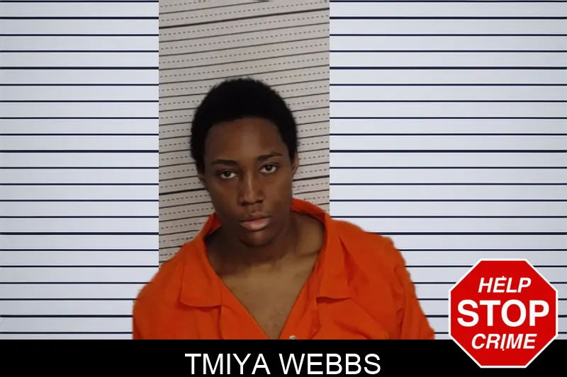 Tmiya Webbs mugshot