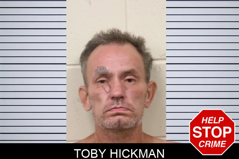 Toby Hickman mugshot