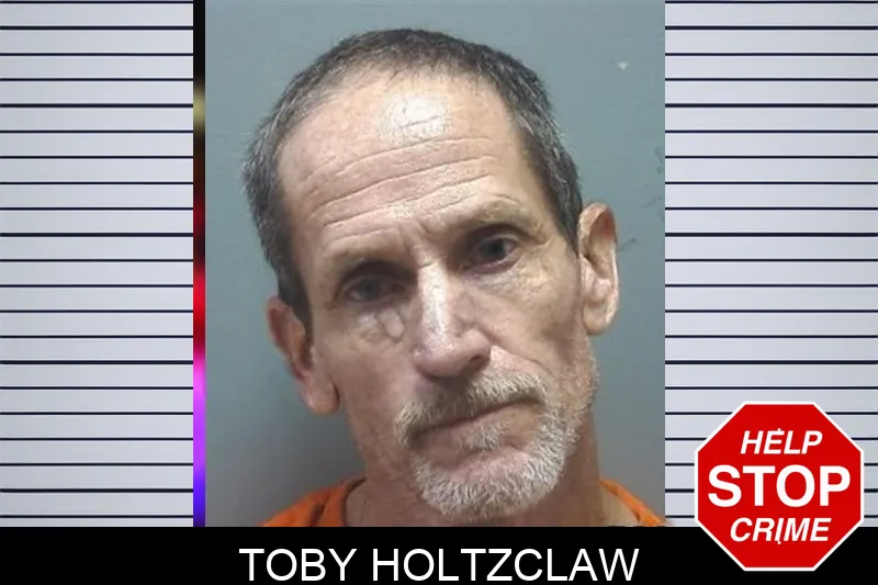 Toby Holtzclaw mugshot