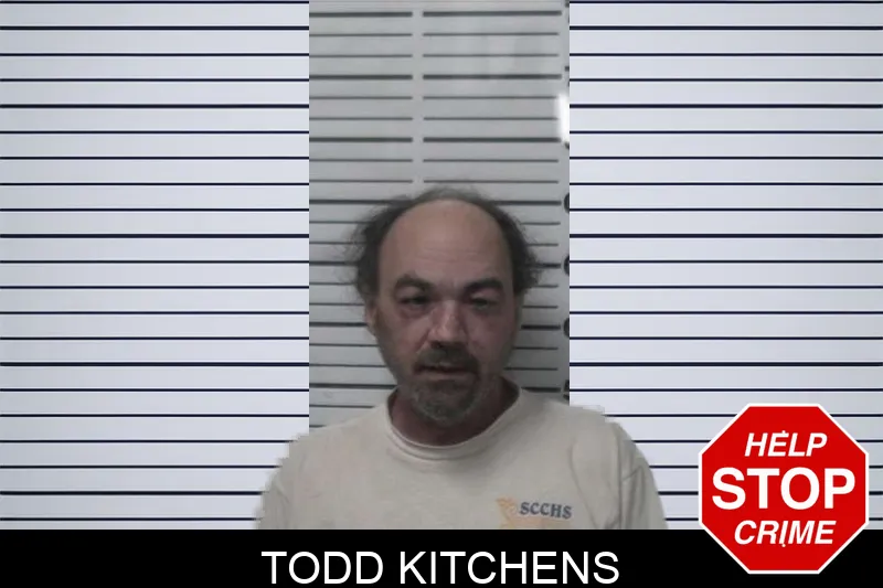 Todd Kitchens mugshot