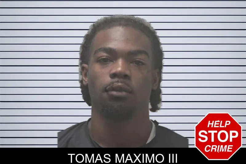 Tomas Maximo III mugshot
