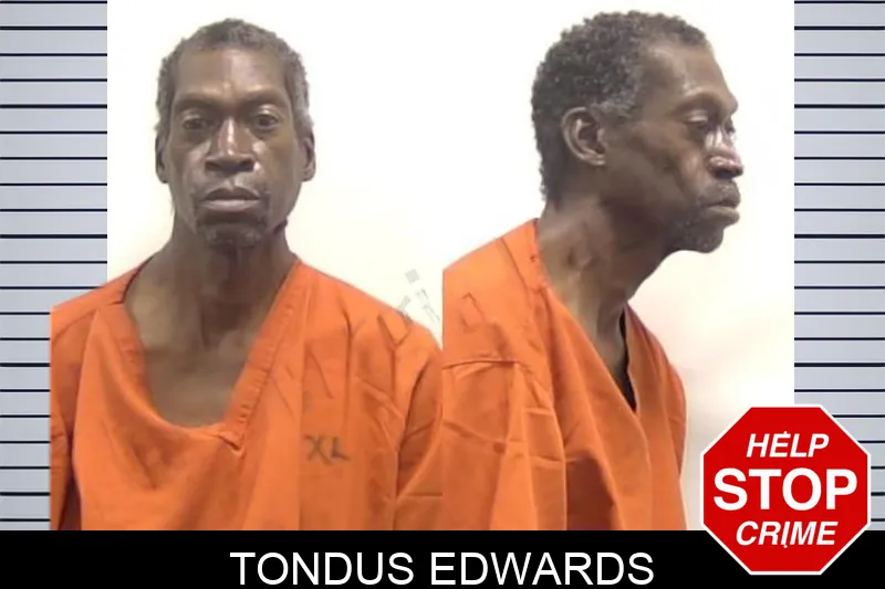 Tondus Edwards mugshot