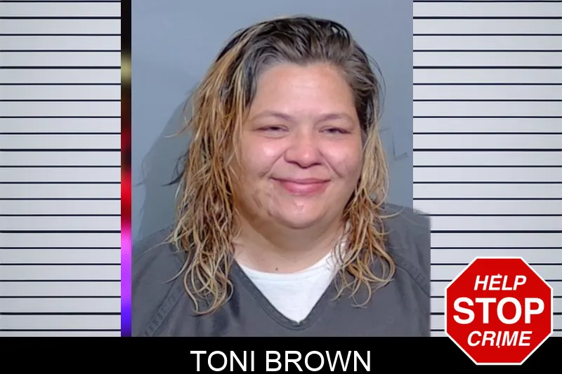Toni Brown mugshot