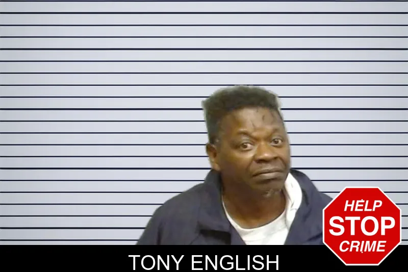 Tony English mugshot