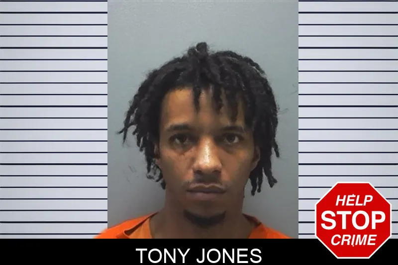 Tony Jones mugshot