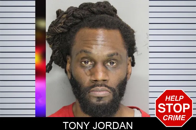 Tony Jordan mugshot