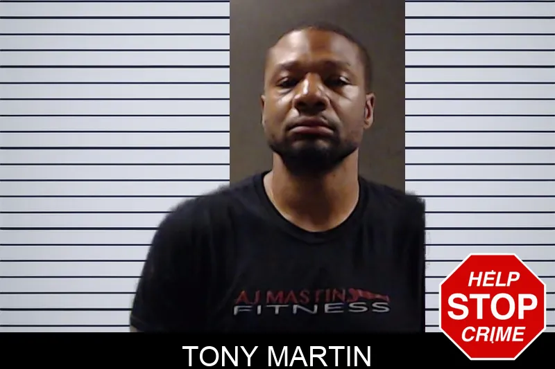 Tony Martin mugshot