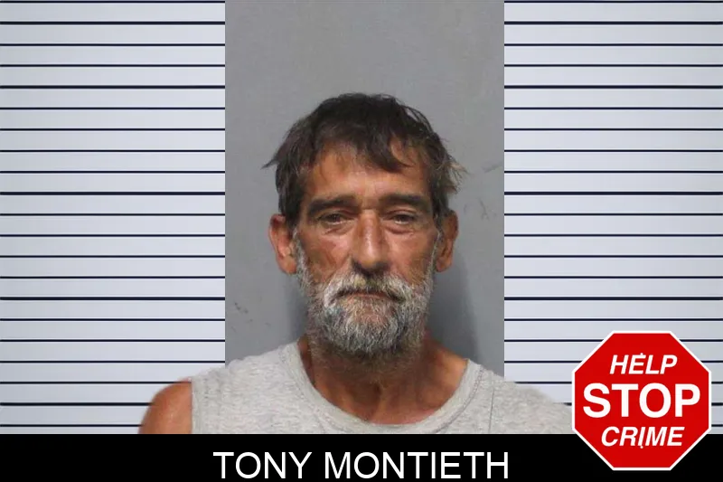 Tony Montieth mugshot