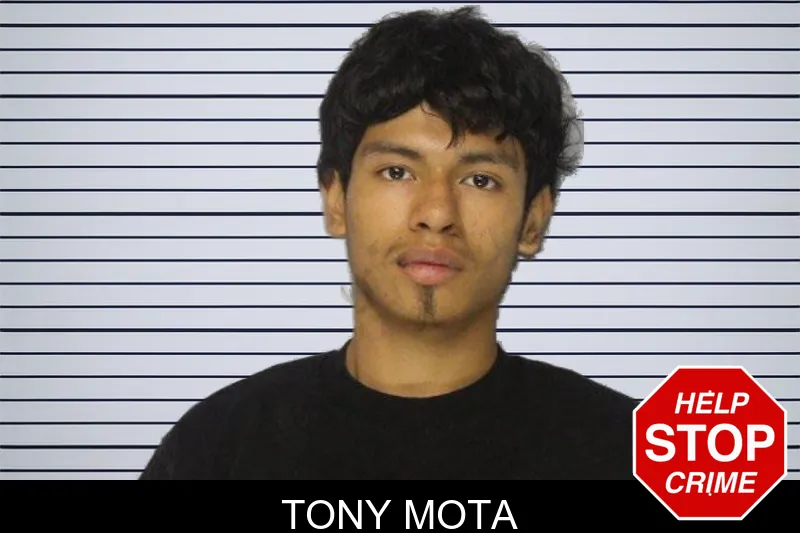 Tony Mota mugshot