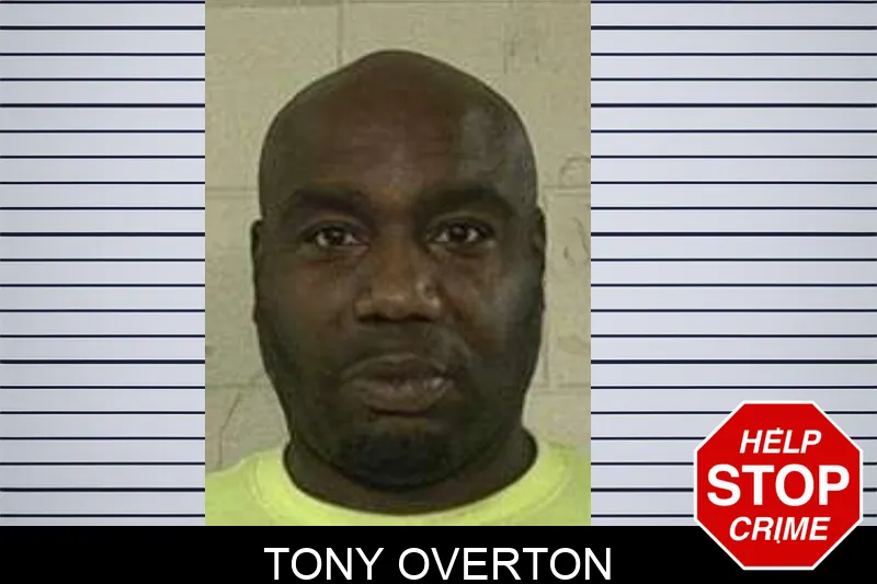 Tony Overton mugshot