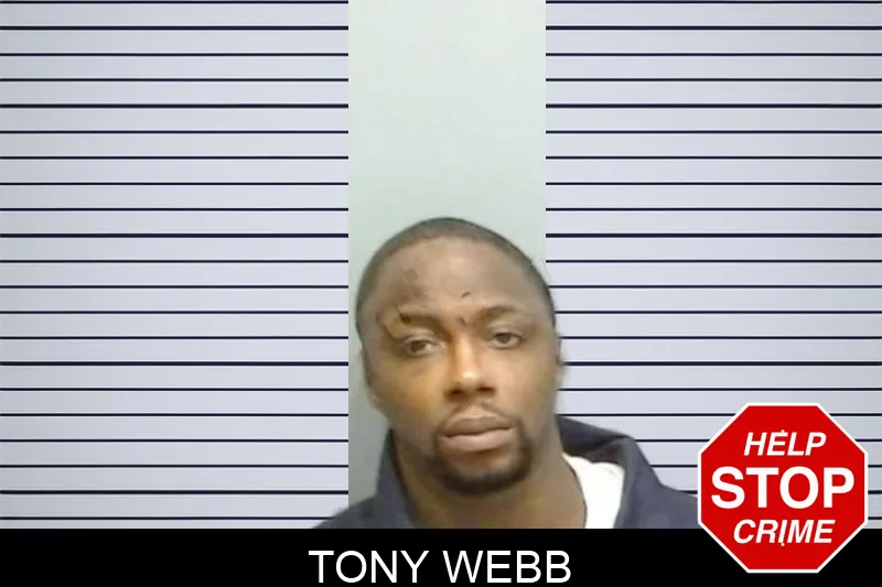 Tony Webb mugshot