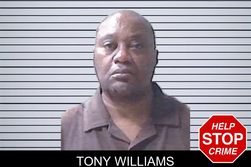 Tony Williams mugshot