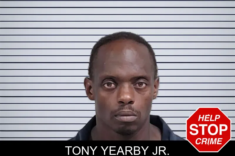 Tony Yearby Jr. mugshot