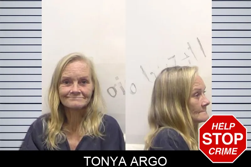 Tonya Argo mugshot