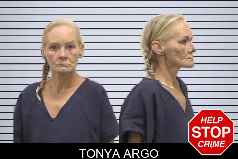 Tonya Argo mugshot