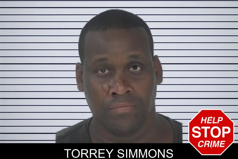 Torrey Simmons mugshot