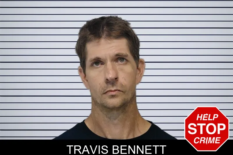 Travis Bennett mugshot