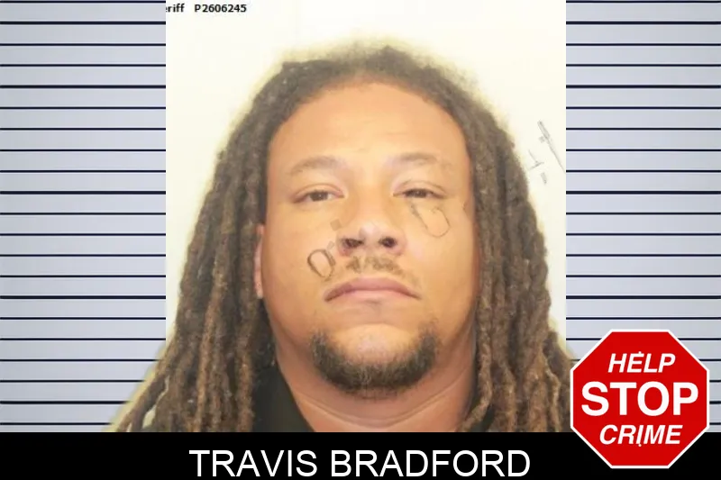 Travis Bradford mugshot