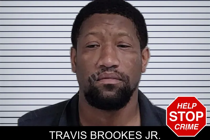 Travis Brookes Jr. mugshot