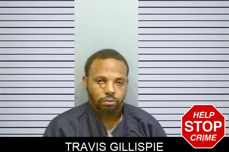 Travis Gillispie mugshot
