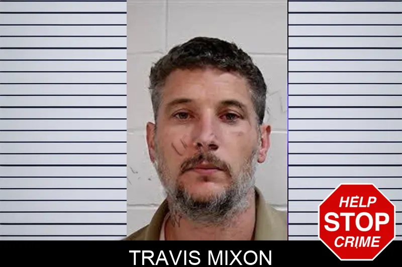Travis Mixon mugshot