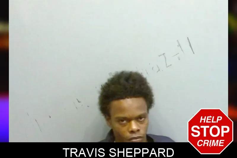 Travis Sheppard mugshot