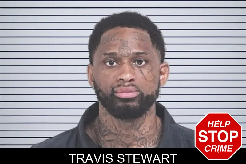 Travis Stewart mugshot