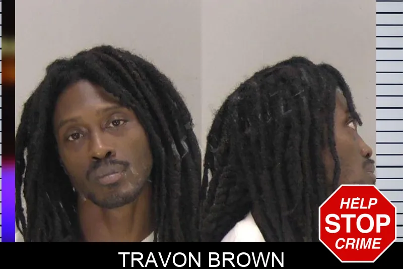 Travon Brown mugshot