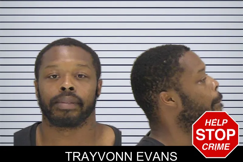 Trayvonn Evans mugshot