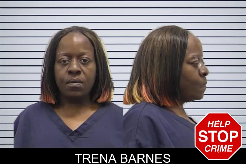 Trena Barnes mugshot
