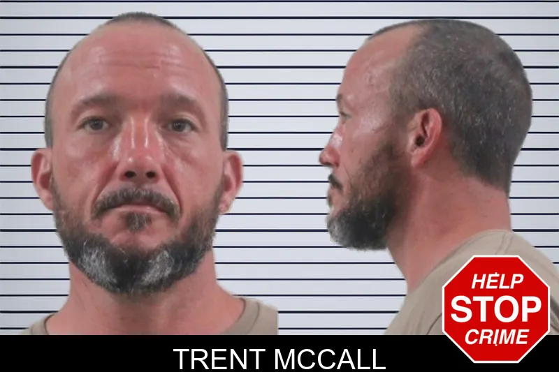 Trent McCall mugshot
