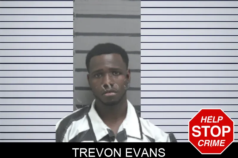 Trevon Evans mugshot