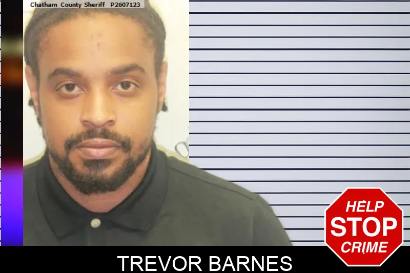 Trevor Barnes mugshot