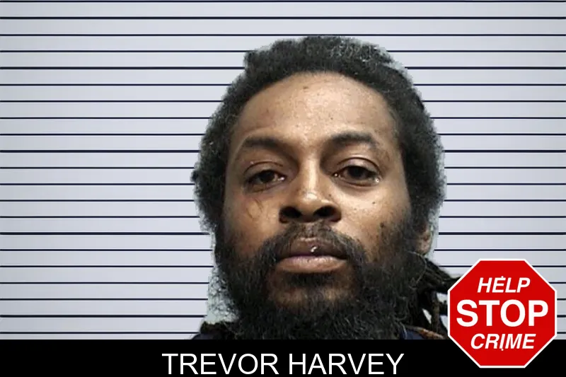 Trevor Harvey mugshot