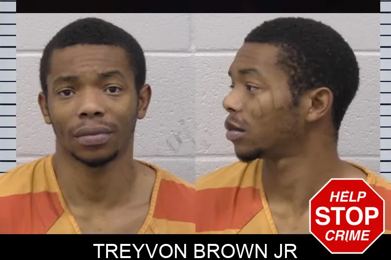 Treyvon Brown Jr mugshot
