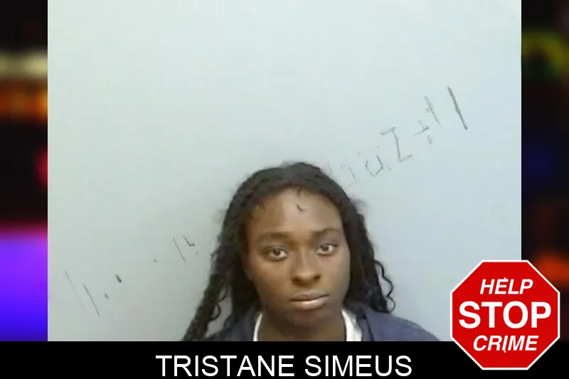 Tristane Simeus mugshot