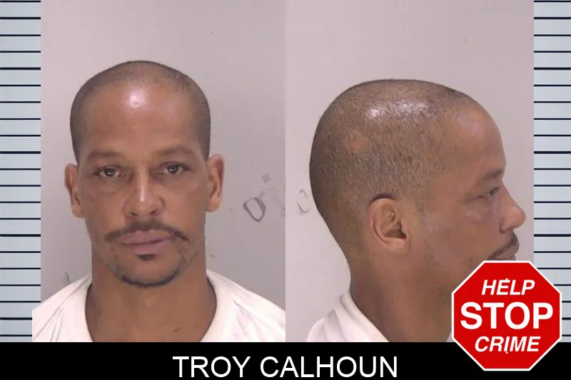 Troy Calhoun mugshot